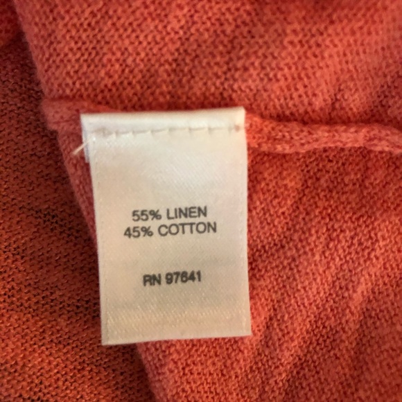 J. Jill Coral Lightweight Pullover Sweater | Size Medium - Picture 9 of 10